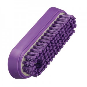 Hillbrush Products - Antimicrobial - HILLBRUSH ANTIMICROBIAL 122mm STIFF NAIL BRUSH